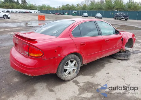 2003 Oldsmobile Alero Gl1 из США, поврежденный, VIN 1G3NL52F63C321300
